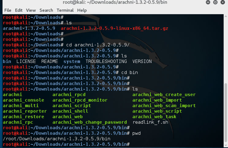 Arachni Web Application Security Framework