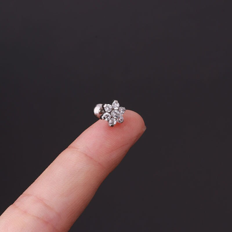 Miniaturbild: 20G Cartilage Tiny Stud Earring, Minimalist Stud Earrings | HSPJ365