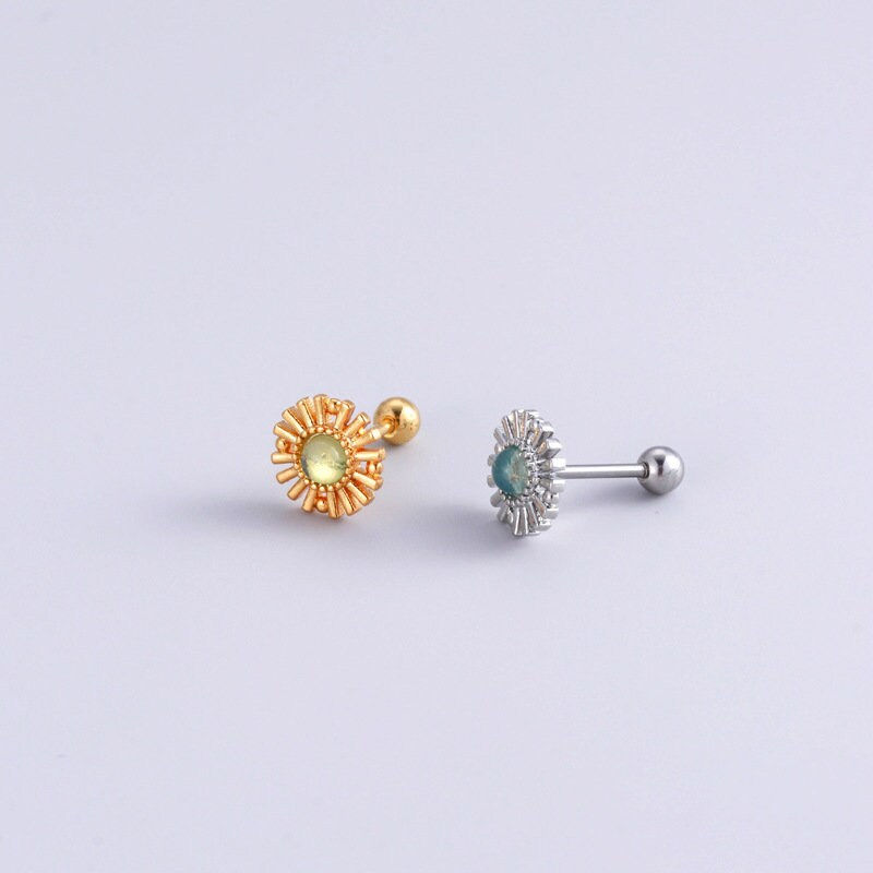 Miniaturbild: 20G Cartilage Surgical Steel Earrings, Rainbow Earrings | HSPJ893