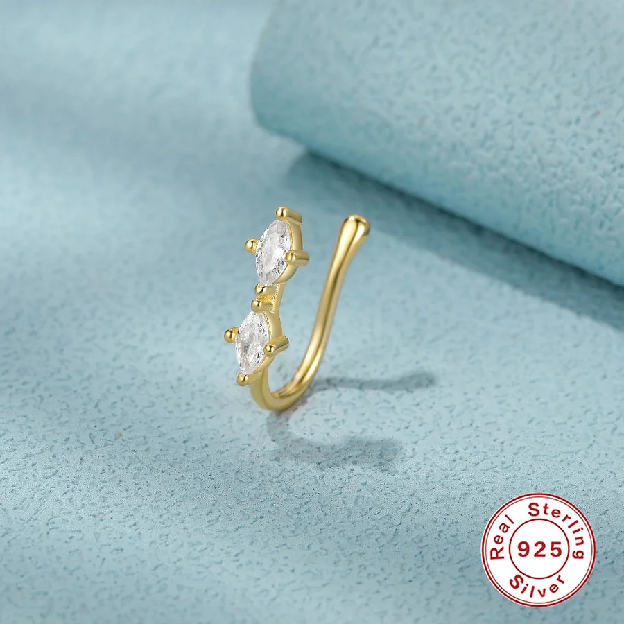 Marquise Horseshoe Fake Nose Ring