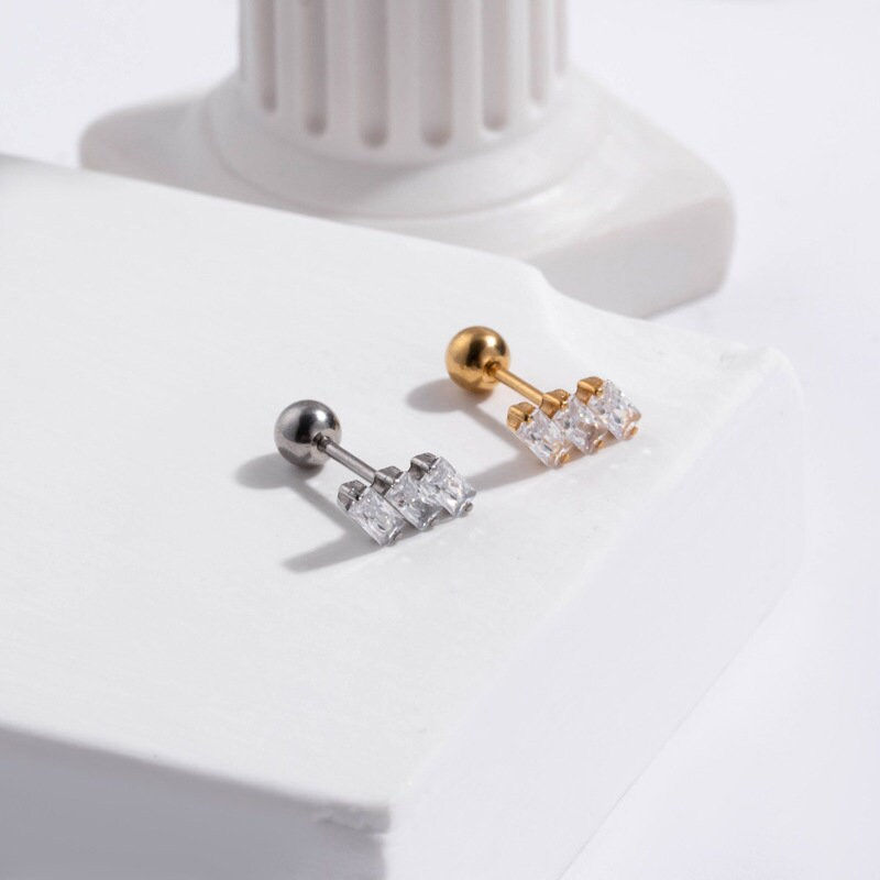 Miniaturbild: 20G Cartilage Surgical Steel Earrings, Butterfly Earrings | HSPJ405