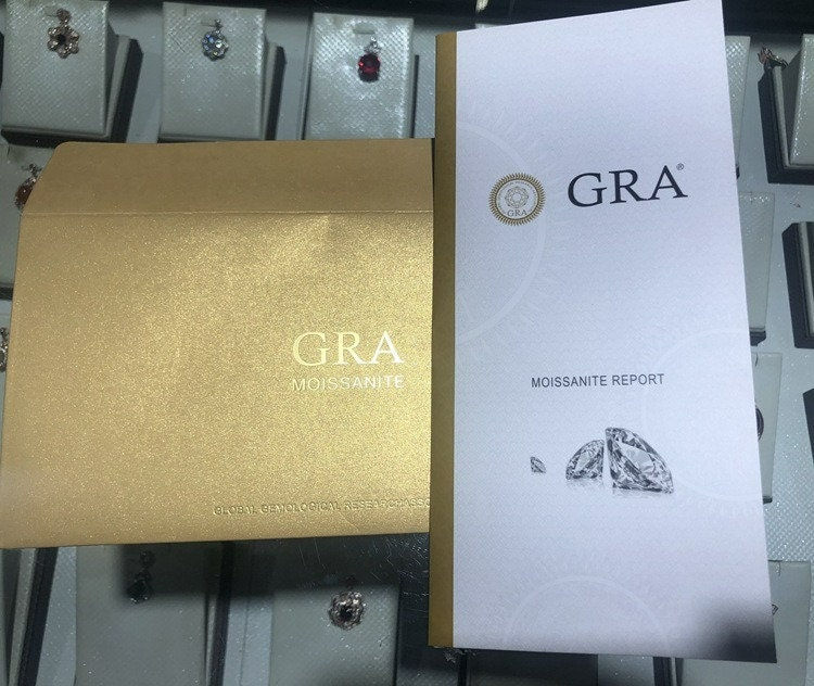 縮圖：18K Gold Moissanite Solitaire Ring, 925 Sterling Silver Ring | FME - R414