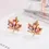Thumbnail: Glitter Maple Leaf Earrings, Autumn Earrings, Fall Earrings | GS040