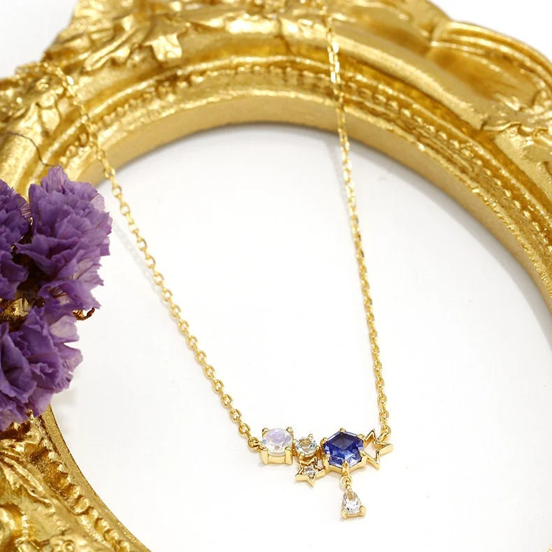 Tanzanite Galaxy Necklace