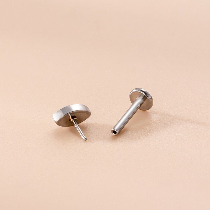 Miniaturbild: 16G Cartilage Labret Back Earrings, Tiny Stud Earrings, Helix Earrings | HSPJ770