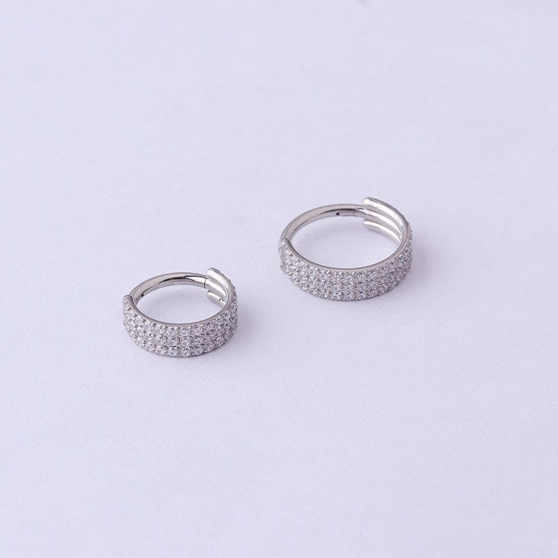 Miniature : 16G Surgical Steel Nose Ring Hoop, Minimal Nose Ring, Dainty Nose Ring | HSPJ709