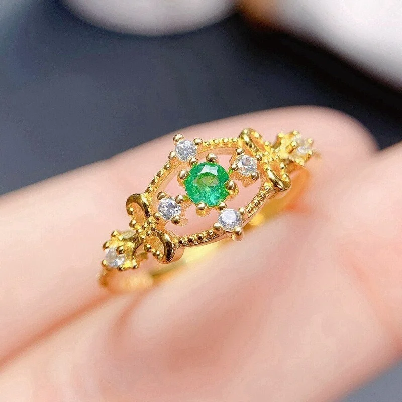 Vintage Emerald Ring