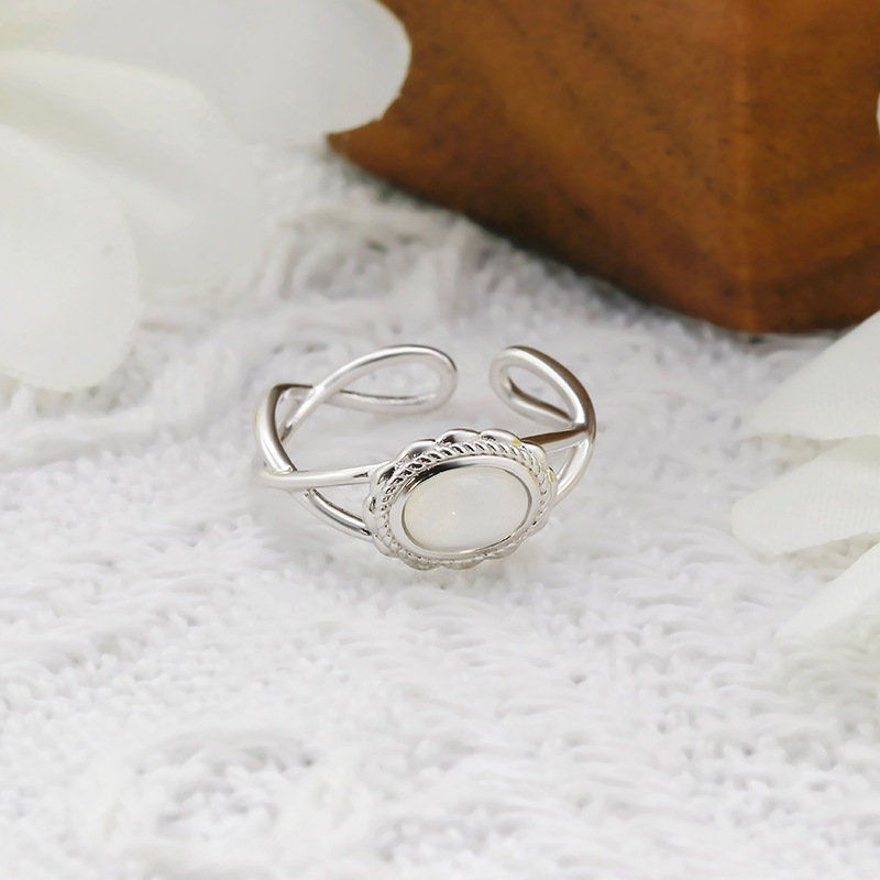 縮圖：925 Silver Natural Opal Ear Cuff, Opal Jewelry, Ear Jewelry, Gem Cuff | TB2208