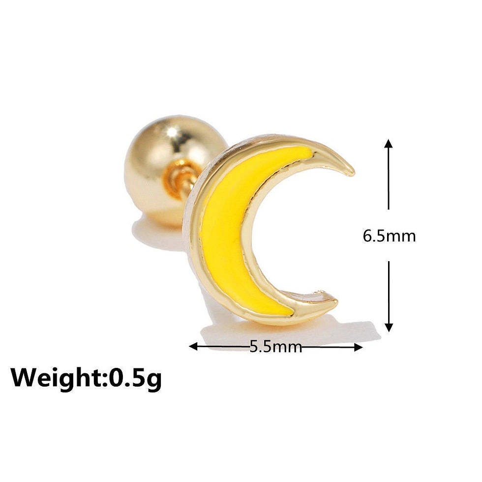 Thumbnail: 20G Cartilage Tiny Stud Earring, Flat Back Earrings, Tragus Earrings | EGD0228