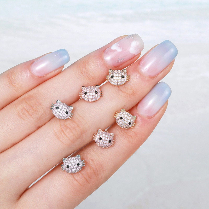 Thumbnail: 20G Cartilage Tiny Stud Earring, Flat Back Earrings, Conch Earrings | EGD0310