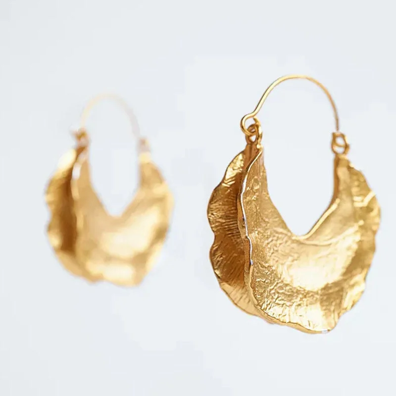 Bohemian Gold Geometric Earrings
