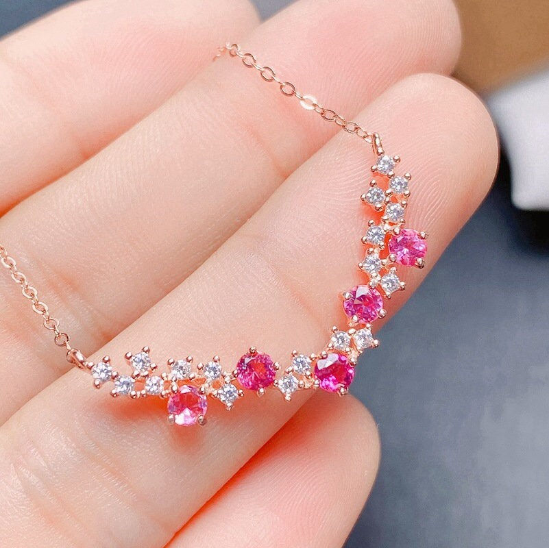 Thumbnail: Tourmaline Necklace, Tourmaline Choker, Tourmaline Crystal | FME - N257