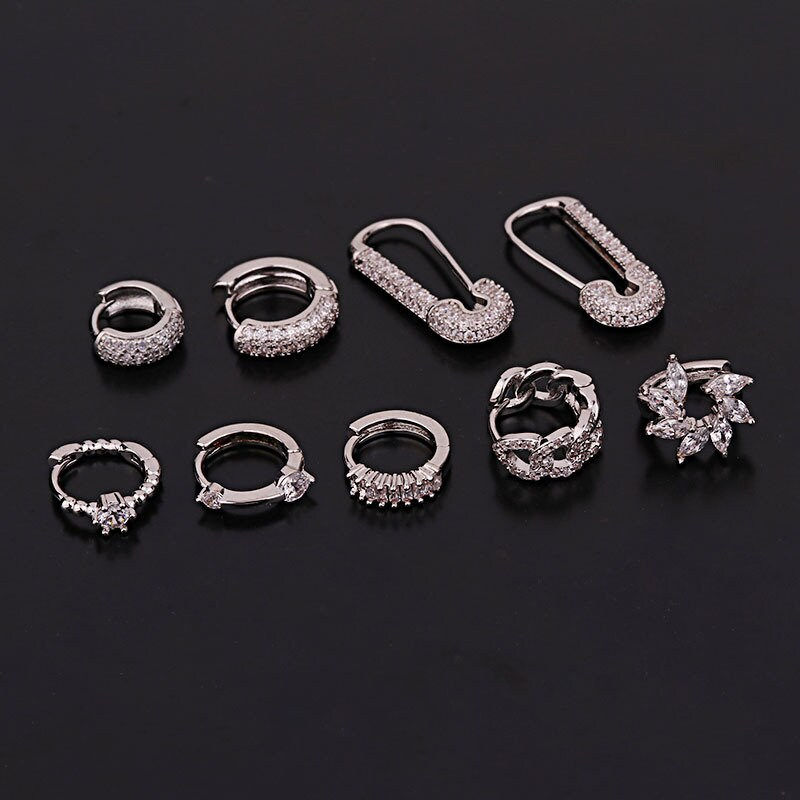 縮圖：18K Gold Cartilage Huggie Hoop Earrings, Minimalist Huggies Hoop | HSPJ262