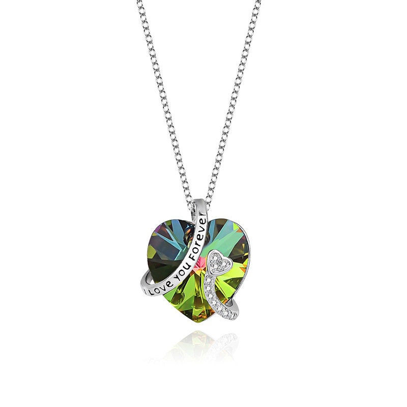 縮圖：Mother Heart Necklace, Eternity Love Necklace, Mothers Day Gift | JY031