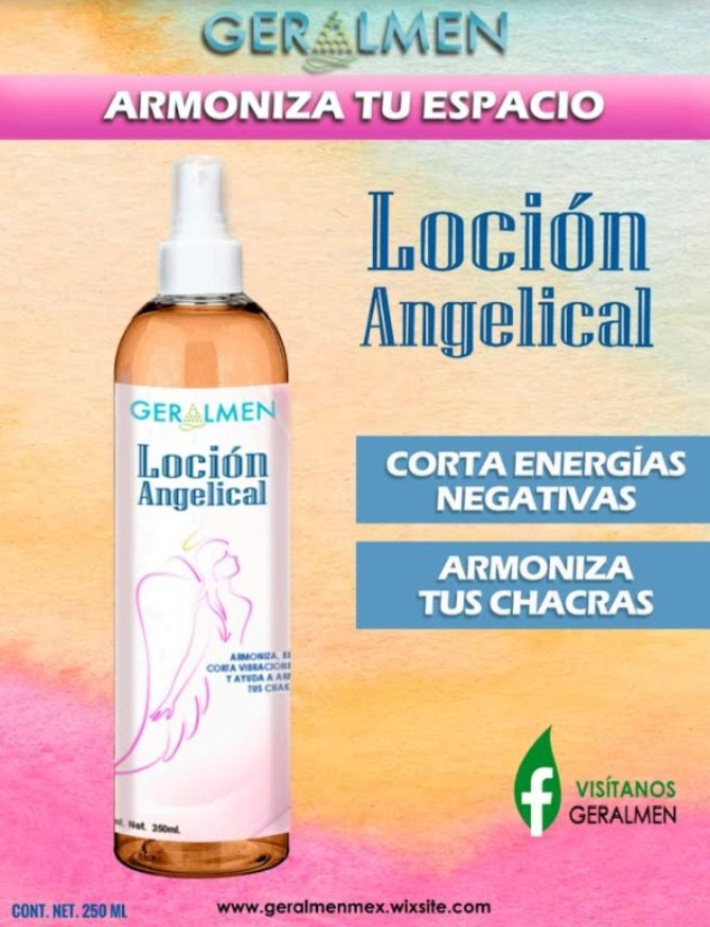 LOCIÓN ANGELICAL 250 ML