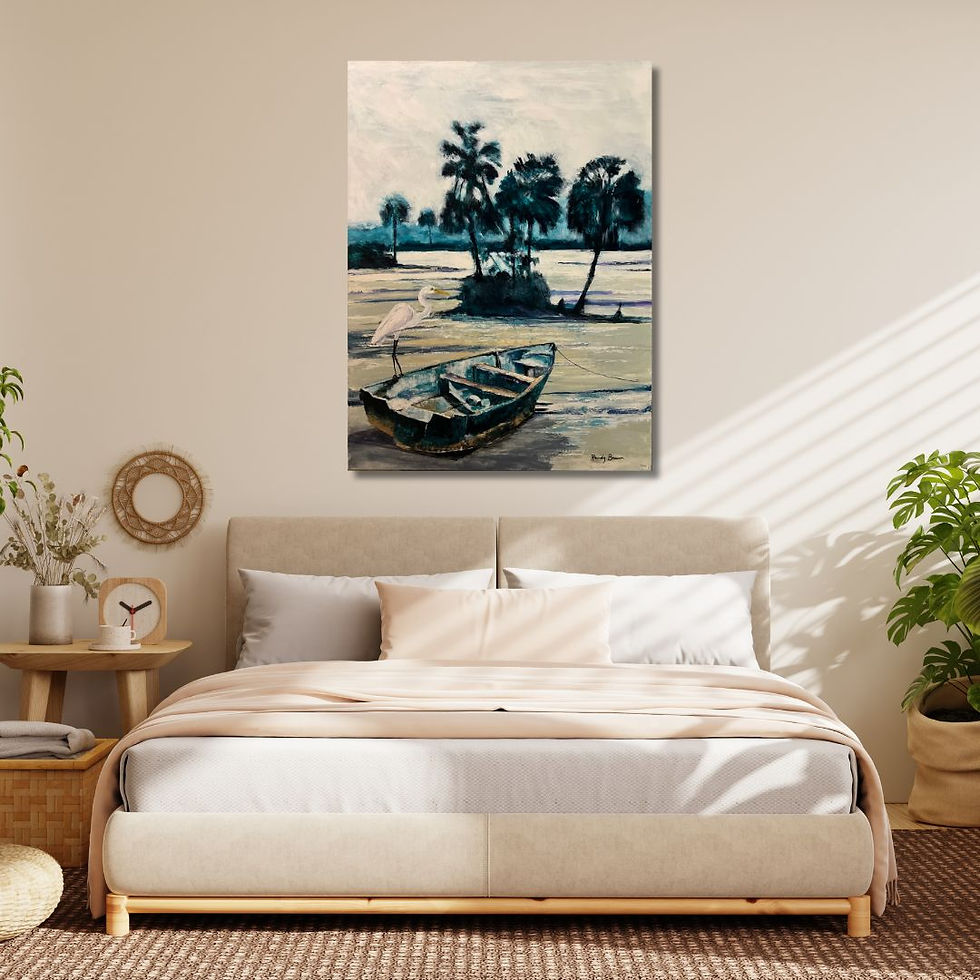 Thumbnail: Receding Water, 40"x30"