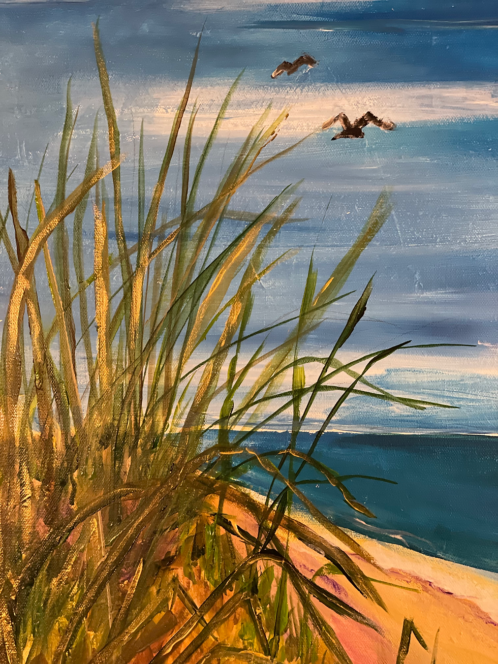 Miniaturbild: Sandy Beach, 30"x30"