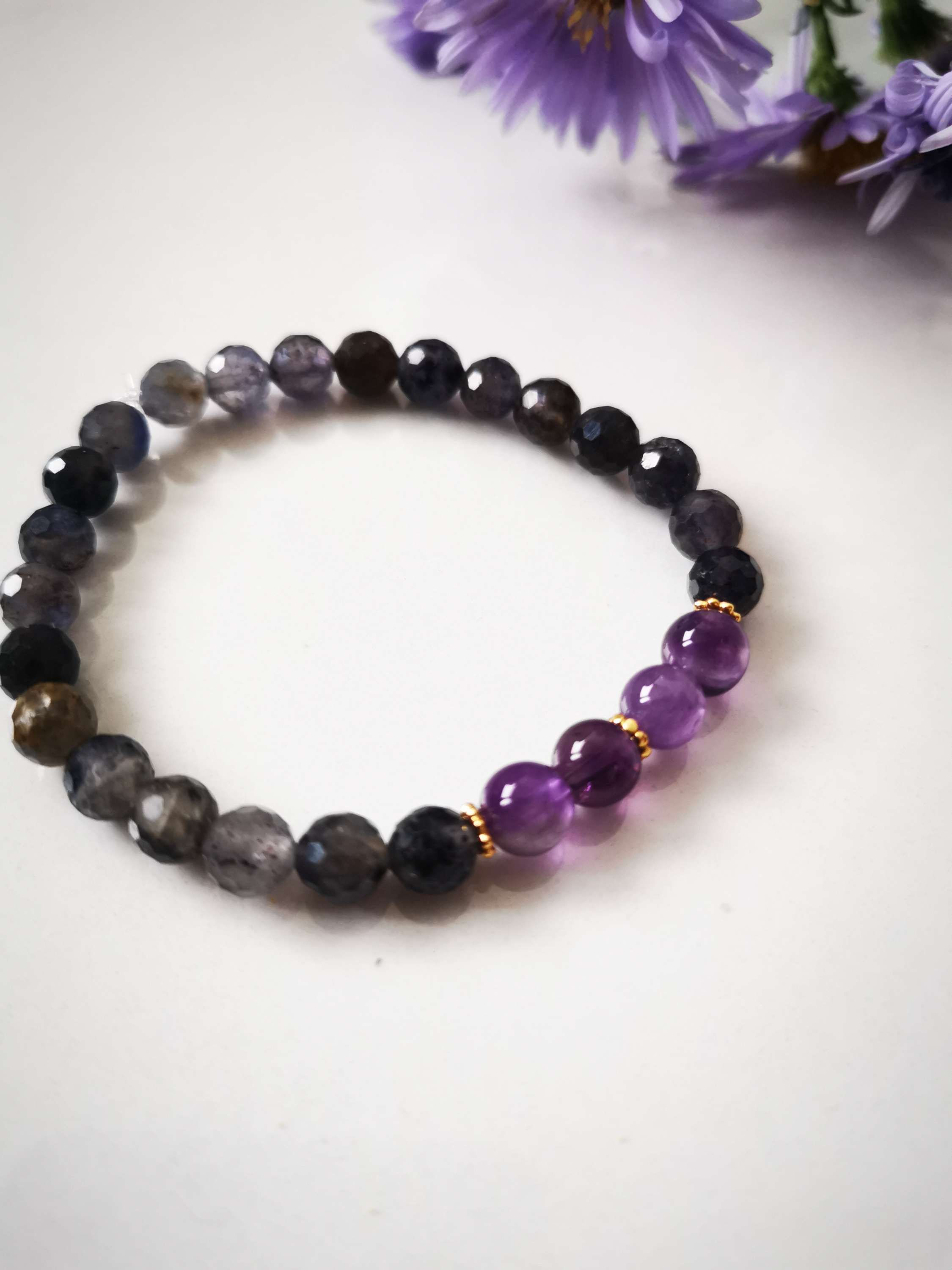 Bracelet chakra couronne