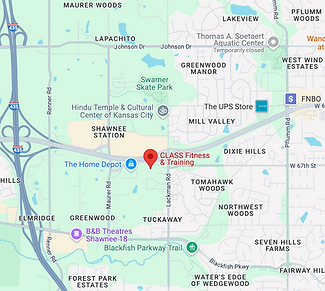 Map of studio location
