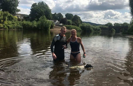 Plastic free rivers pledge after wild swimming the Wye (update)