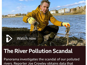 BBC Panorama - Angela Jones speaks out on The River Pollution Scandal