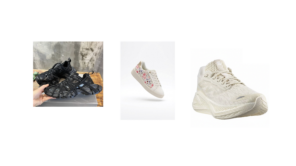 Prezentační snímek ukazující, jak nástroj Nano Banana 2 nekonzistentní fotky bot z e-shopu do profi podoby na bílém pozadí. Obrázek zdůrazňuje rychlost a úsporu nákladů při tvorbě jednotného produktového katalogu.