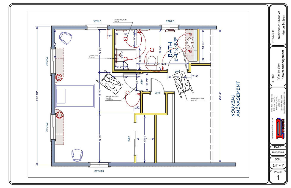 Fle.1 - Vue en Plan