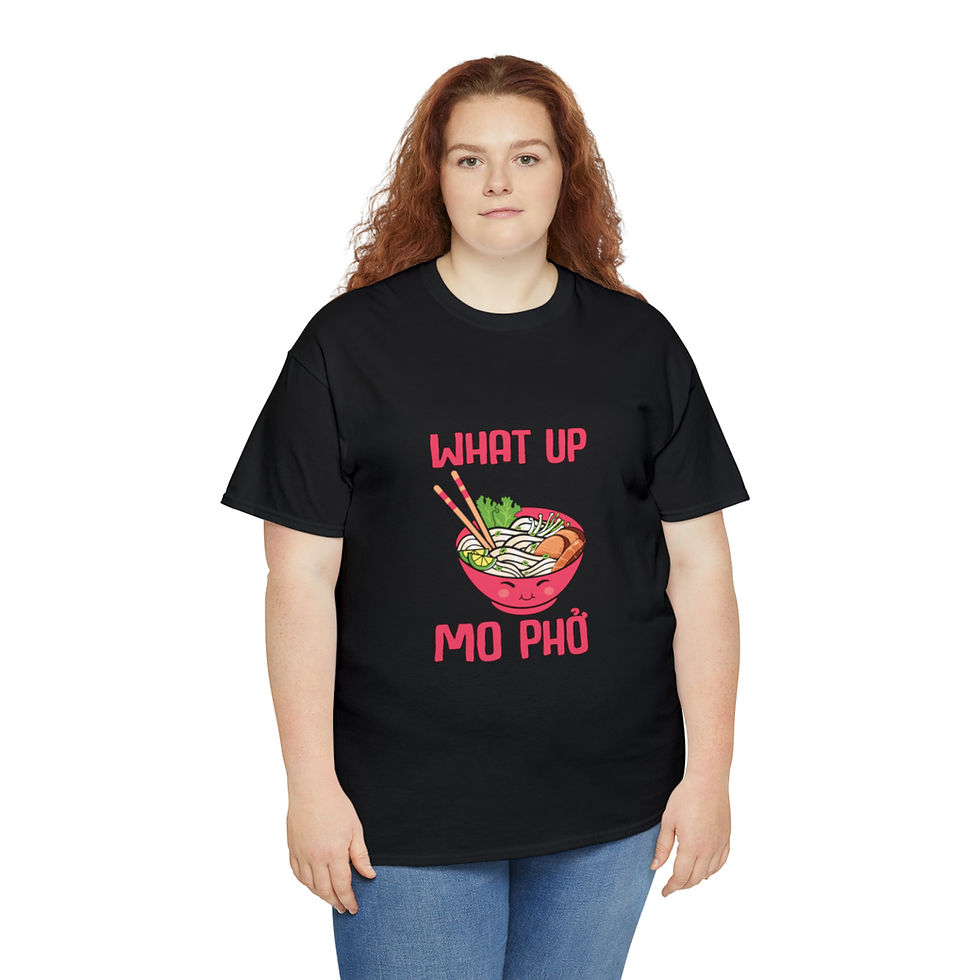 Thumbnail: Unisex Heavy Cotton Tee - What Up Mo Pho