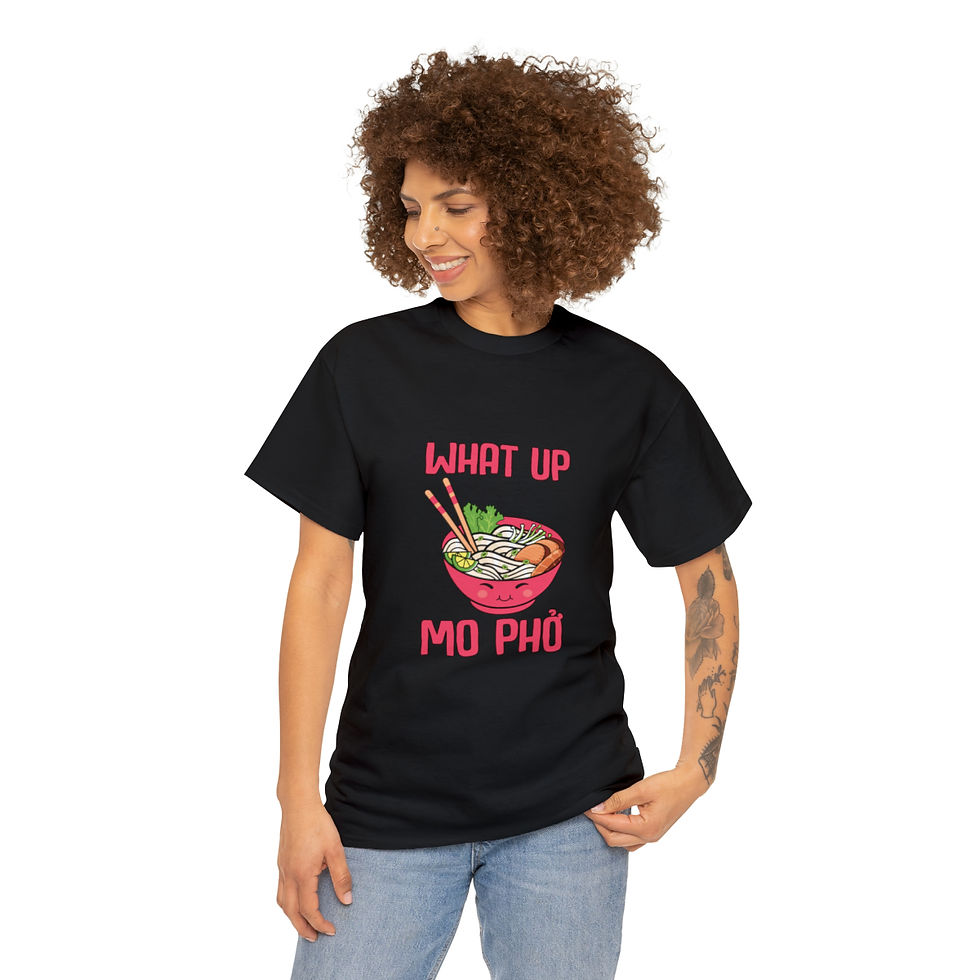 Thumbnail: Unisex Heavy Cotton Tee - What Up Mo Pho