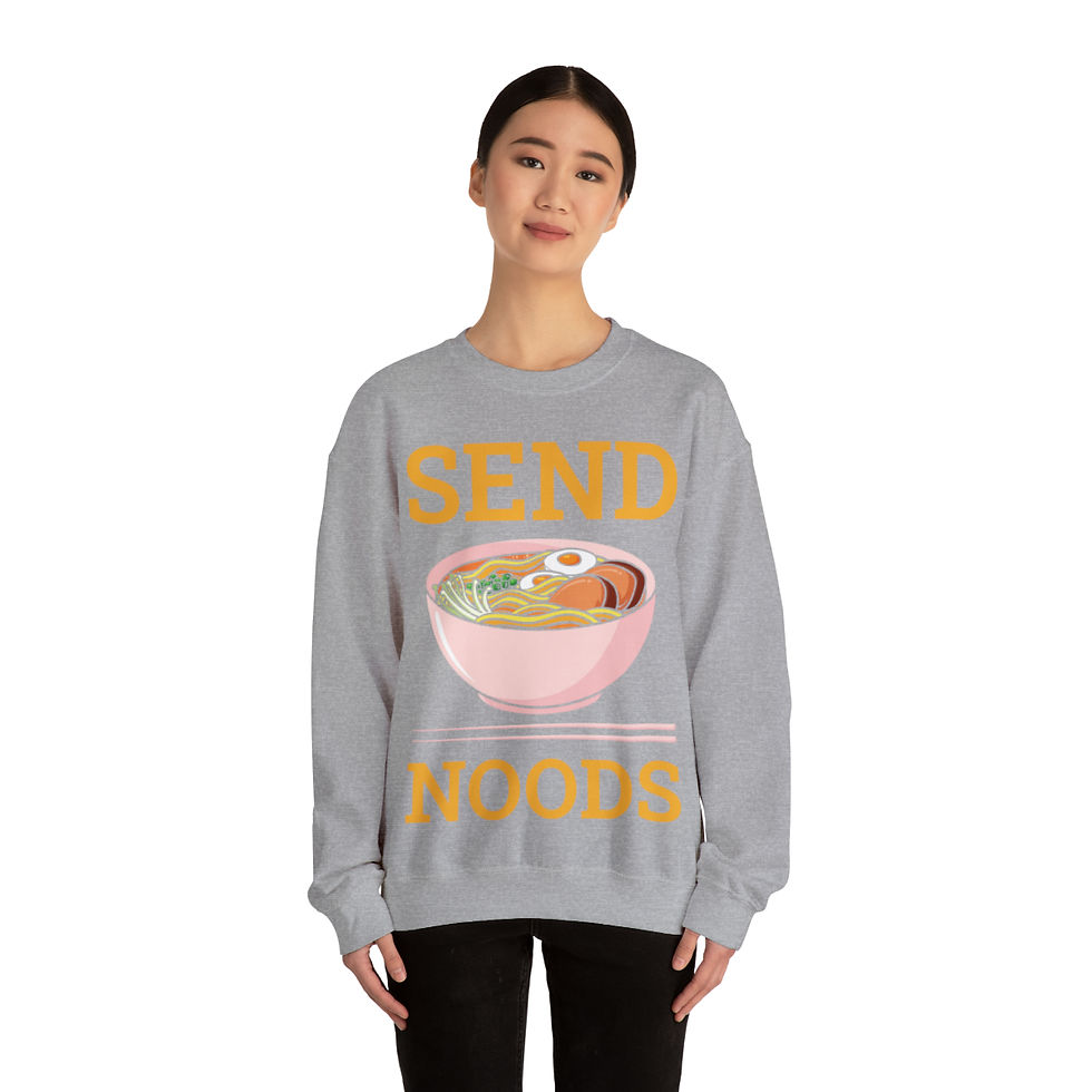 Thumbnail: Unisex Heavy Blend™ Crewneck Sweatshirt - Send Good