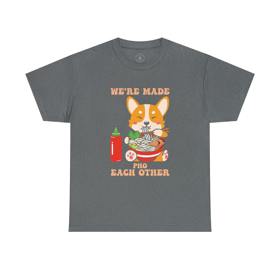Thumbnail: Unisex Heavy Cotton Tee - We made PHO each other