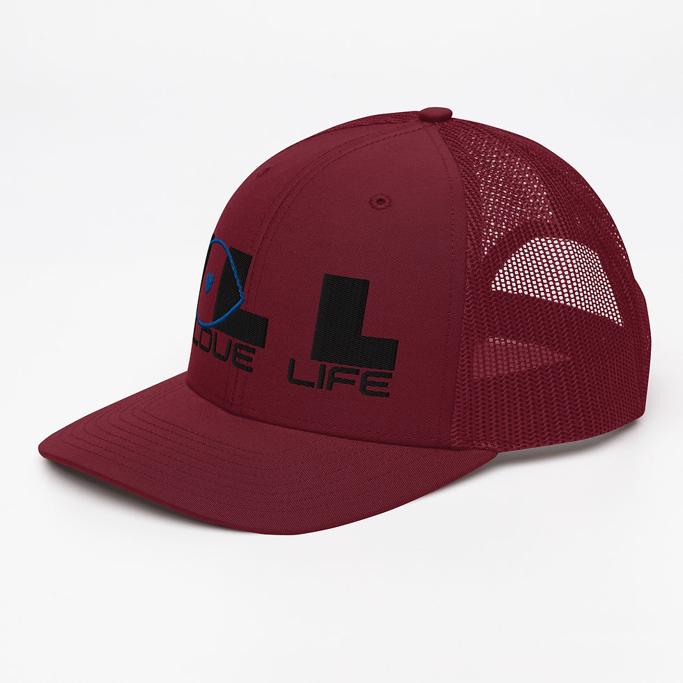 Thumbnail: I love Life Snapback Trucker Cap | Richardson 112