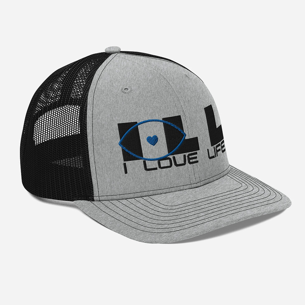 Thumbnail: I love Life Snapback Trucker Cap | Richardson 112