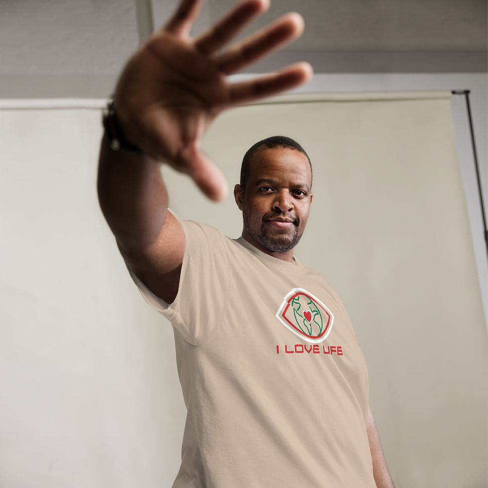 Thumbnail: I Love Life - Men's classic tee