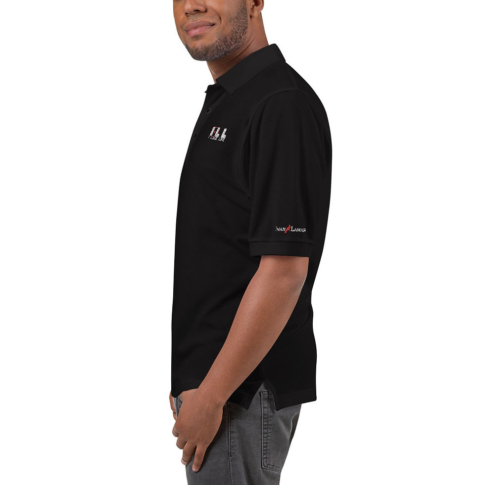 Thumbnail: Premium Polo Shirt | I Love Life