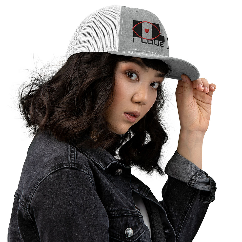 Thumbnail: I Love Life Trucker Cap