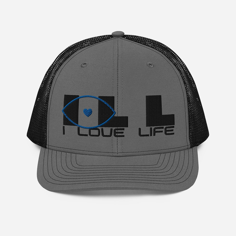 Thumbnail: I love Life Snapback Trucker Cap | Richardson 112