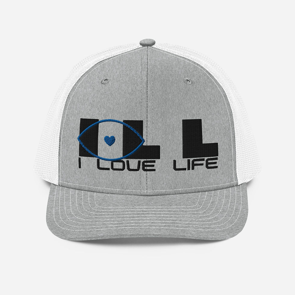 Thumbnail: I love Life Snapback Trucker Cap | Richardson 112
