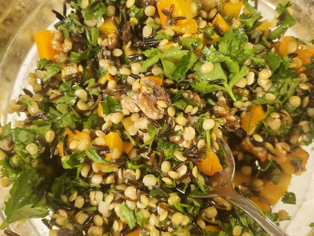 Wild Rice and Butternut Squash Salad