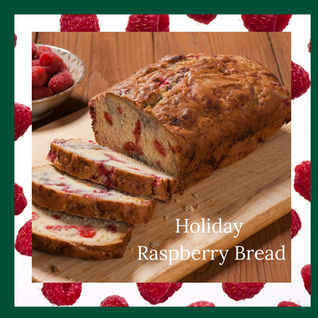 Holiday Raspberry Bread