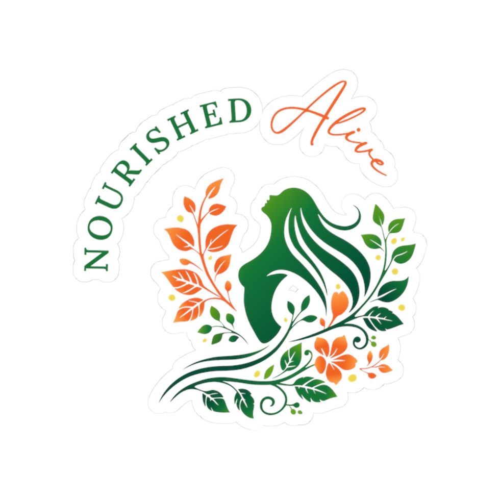 Thumbnail: Nourished Alive Kiss-Cut Stickers