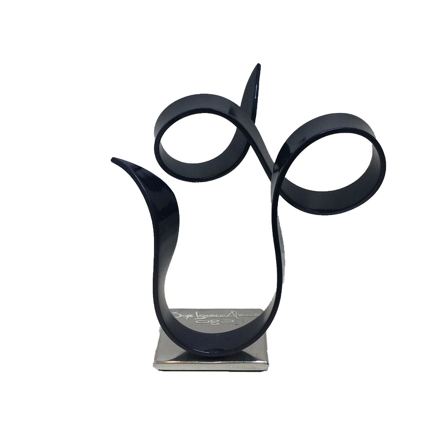 Contemporary Metal Sculpture - Jose Ignacio Alvarado - Melancholia