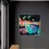 Thumbnail: A vibrant painting depicting a pool party at a desert motel on a wall setting.