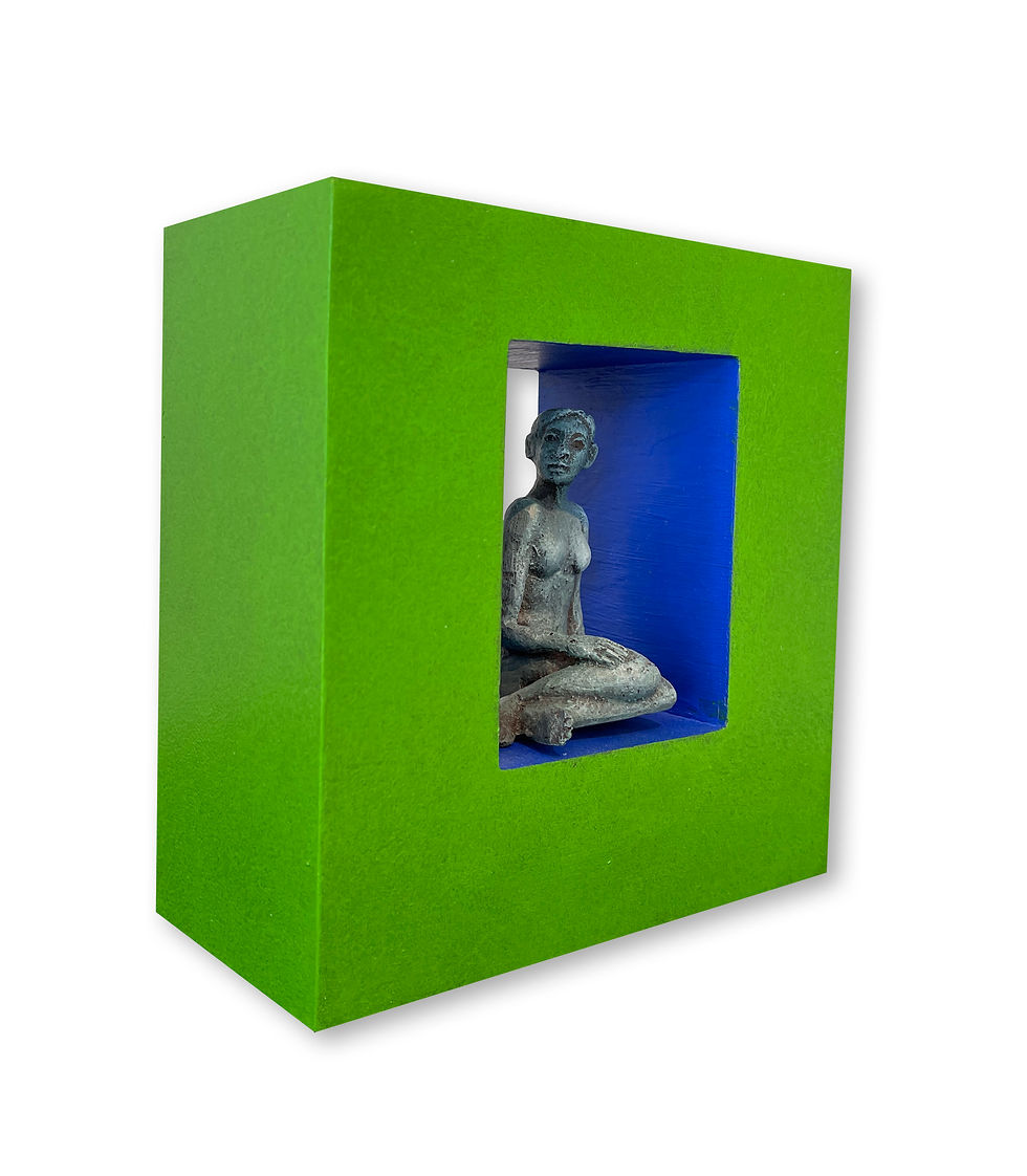 Miniatura: Mujer al Vacio Verde de Alberto Spinetti