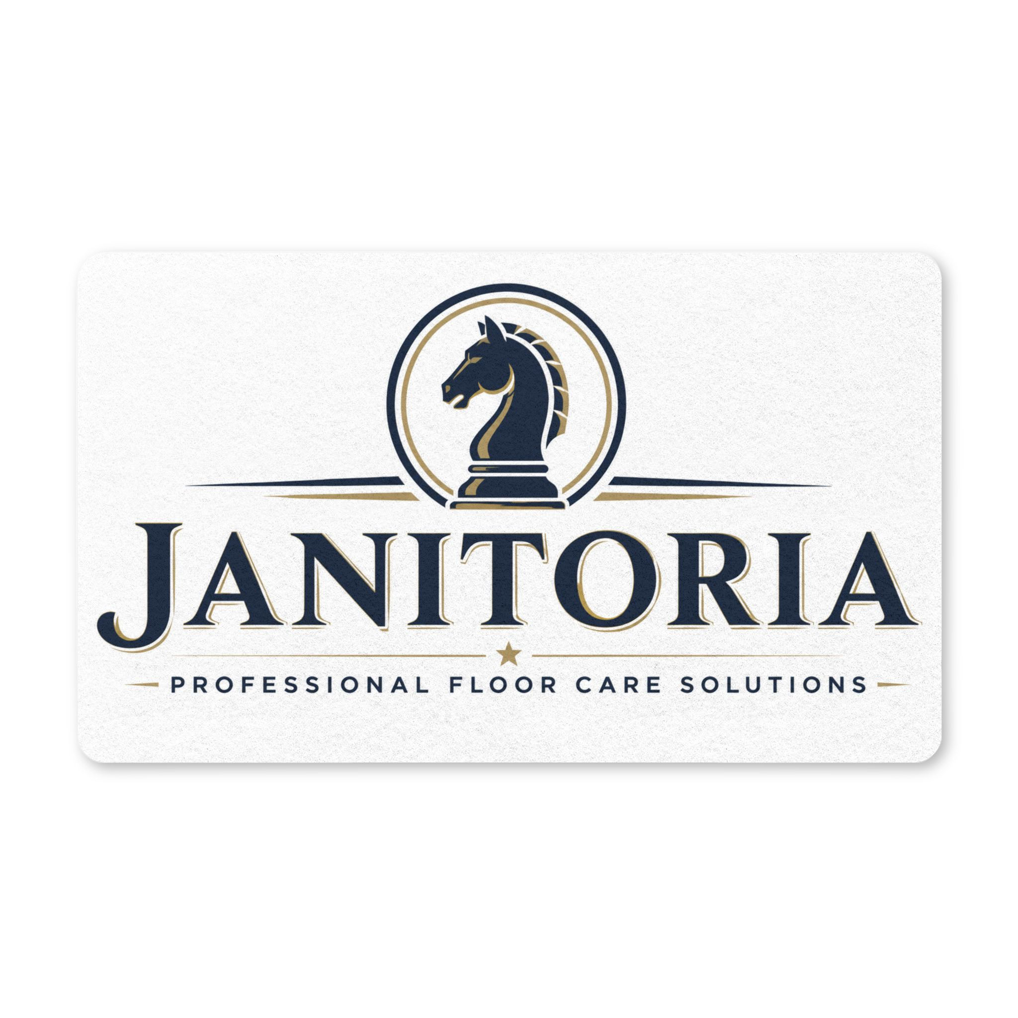 Janitoria Professional Floor Care Polyester Doormat