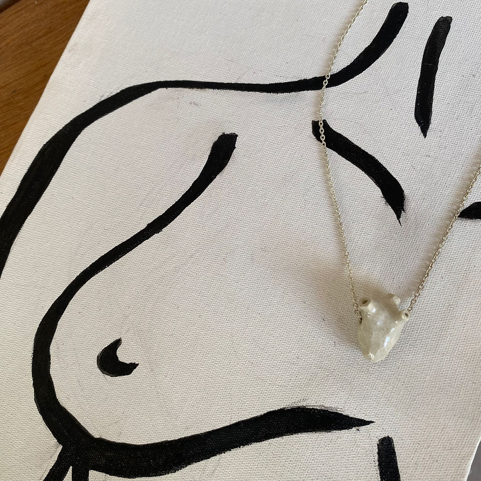 Miniatura: Colar Guia branco