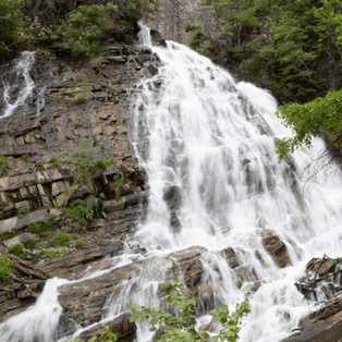 The Lower Bertha Falls Trail in Waterton Lakes National Park: A Scenic Family-Friendly Hike
