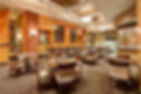 The Hemisphere restaurant inside the Hilton