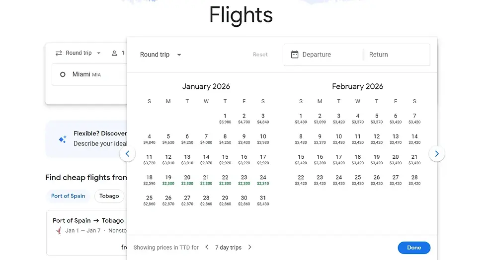 flight pricing