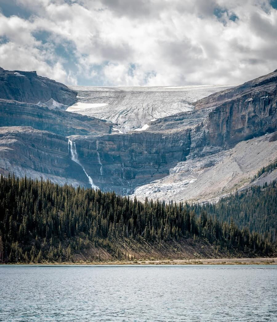 Bow Lake Glacier